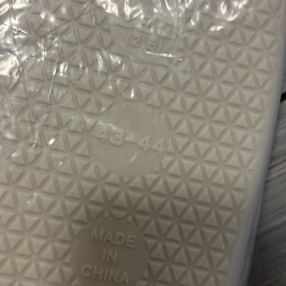 Green and White Smiley Face Slippers - Picture 6 of 6